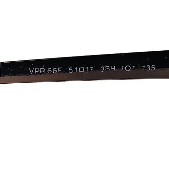 PRADA Sleek Fit Eye Glasses Specs VPR 66F 51017 3Bh-101 135 Gold Rimmed Frames - Picture 13 of 14